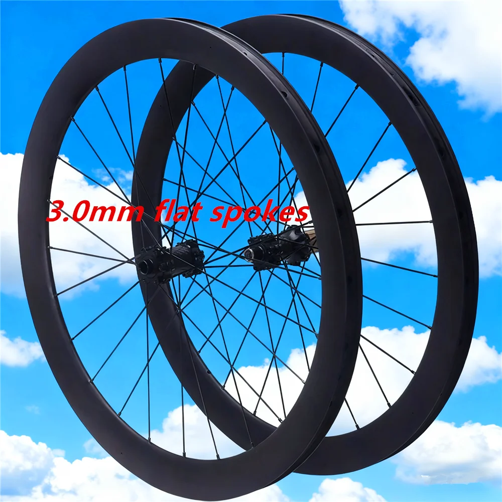 700C32/46mm 6 Pawls 120 rings wheel Disc Brake Carbon fiber Wheelset Center Lock/6 Bolt Road Bike Wheels  Road Racing Wheel set