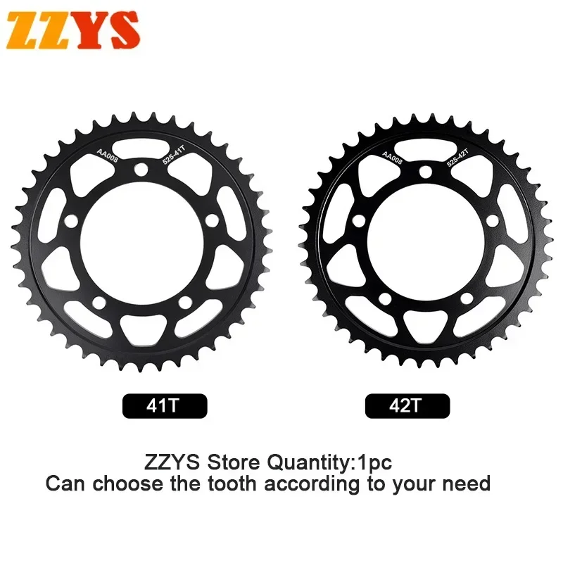 525 41T 42T Tooth Rear Sprocket Gear Star Cam Pinion Freewheel For Aprilia Road 1000 RSV4 RF 2015-2021 2016 2017 2018 2019 2020