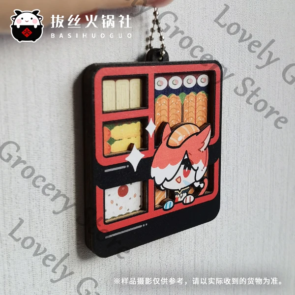 أنيمي ‌ جراها تيا ‌   تأثيري الكرتون سلسلة المفاتيح الخشبية ملحق القطعة الدعامة كيرينغ نموذج التميمة زخرفة Ambitus جمع هدية