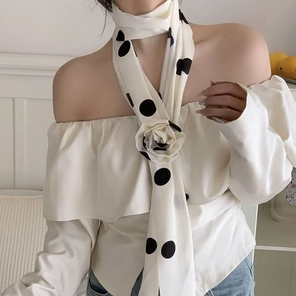 Галстуки-бабочки, длинный шелковый шарф, галстук, шарфы в горошек, аксессуары для шарфов, аксессуары для одежды