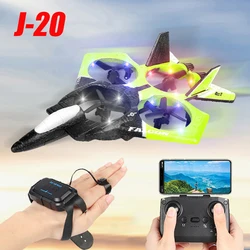 J20 Rc Plane Aircraft Gravity Sensing Glider Radio Control Helicopter EPP Foam Remote Controlled Airplane Toys for Boys Children