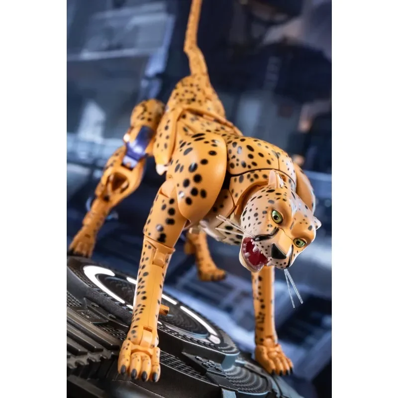 หุ่นยนต์แปลงร่างของเล่นเสือดําเหลือง BW-11 BW11 Beast Wars Cheetor KO MP34 พร้อมกล่อง