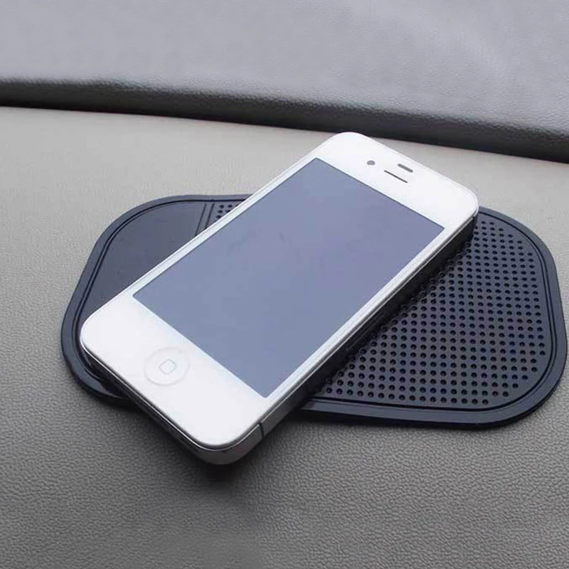 1PC Car Anti-slip Mat Sticky Phone Stand Black Sticky Pad Anti Slip Car Accessories_NEW