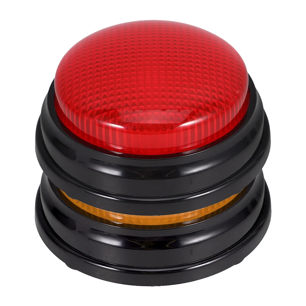 

2 Pcs Light up Game Buzzers Button Prop Show Alarm Funny Toy Noise Answer with Sound