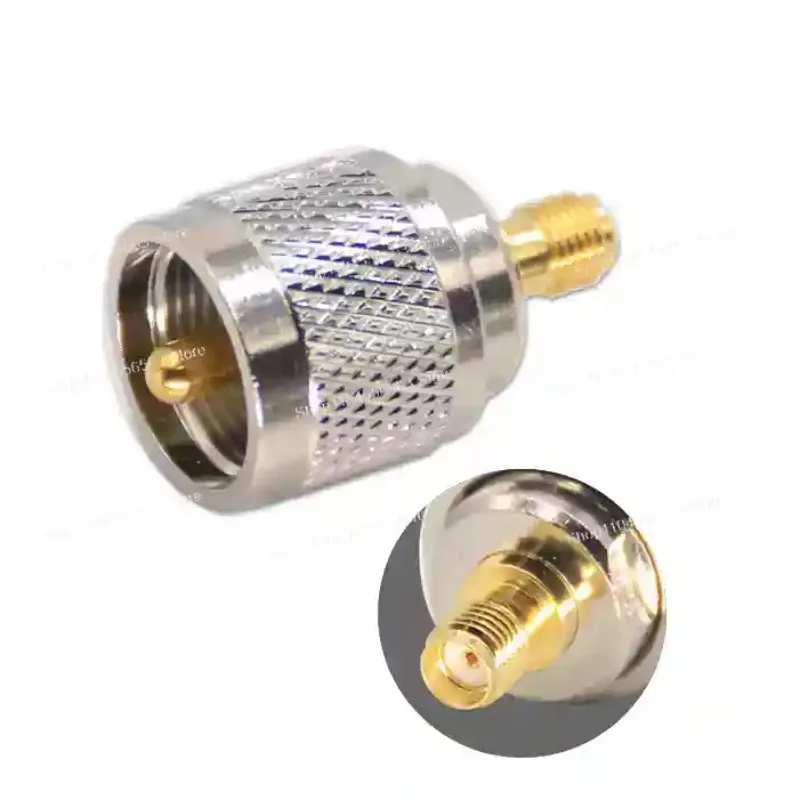 SL16-J (M Male) to SMA-F (SMA Female) Adapter, High-Frequency RF Connector Converter