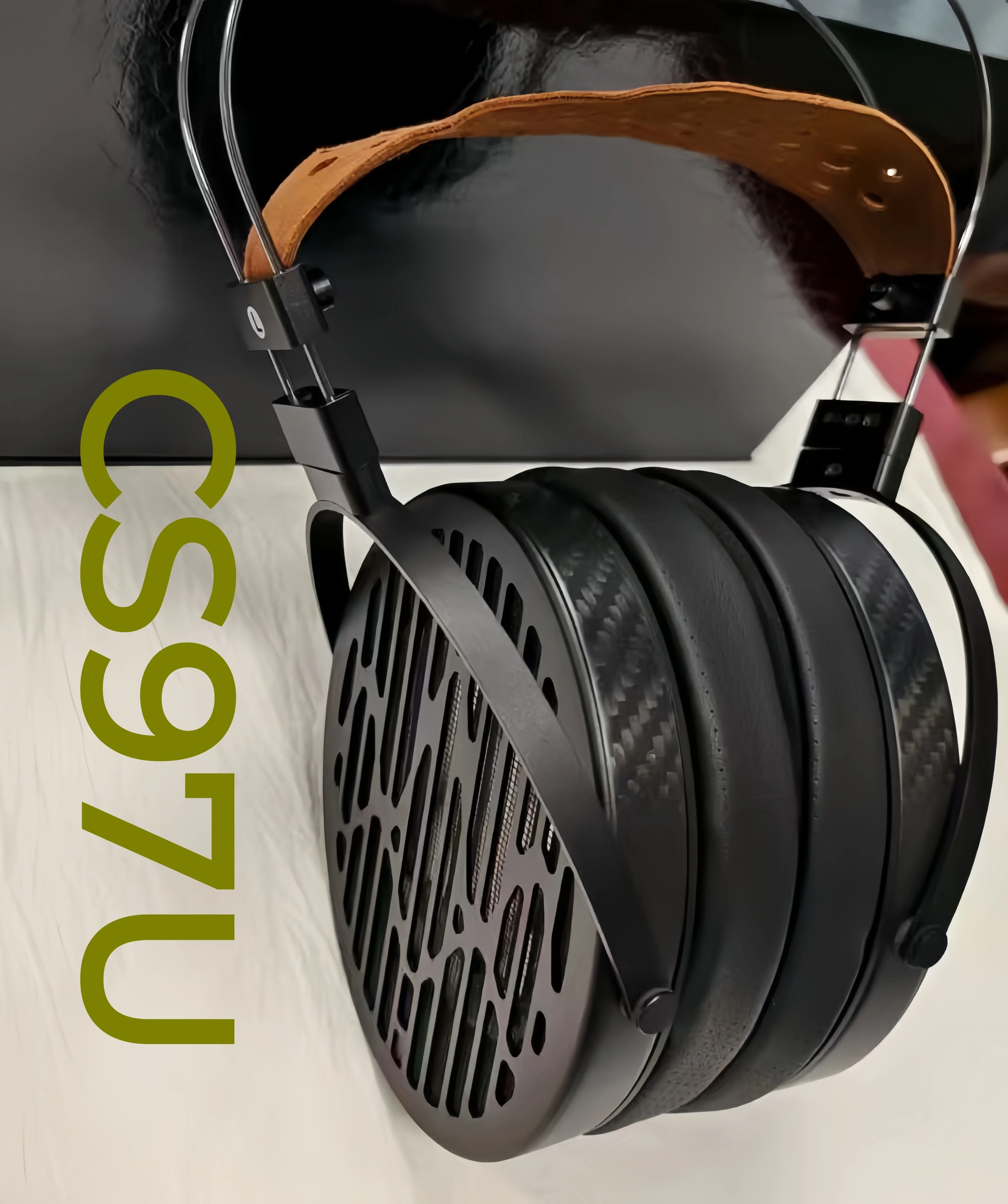 

Geekyaudio CS97U 97mm Orthodynamic Planar Diaphragm Magnetic Flat Full Size Monitor Audiophile Bass Headphones PK ARASHI Isvarna