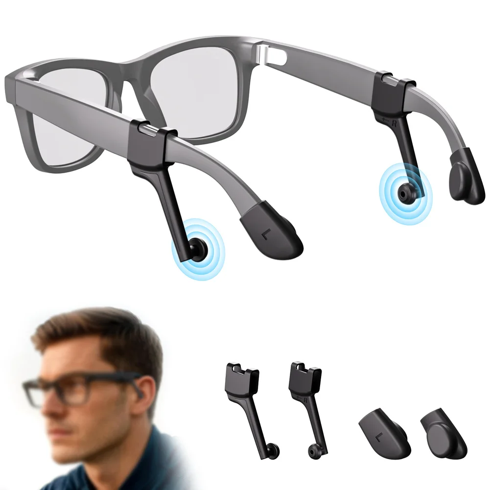 Sound Guide Tube For Meta Glasses Volume-Enhancing Glasses Sound Concentrator Improved Audio Experience Smart Glasses Accessory