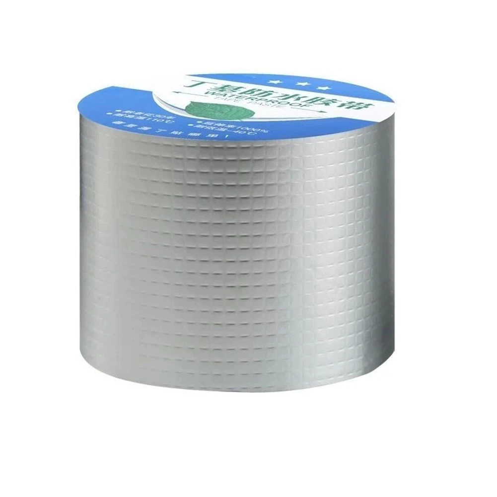 Pita Tambal Butil Pita Tahan Air Butil Bahan Aluminium Foil Meningkatkan Daya Tahan Tahan Suhu Tinggi