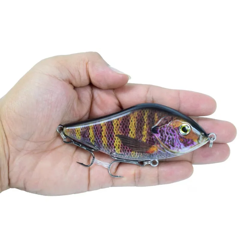 

10cm 45g Hanlin Slow Sinking Glider Jerkbait Wobblers for Big Game Fishing Pike Musky Fishing Lure Buster Artificial Bait Tackle