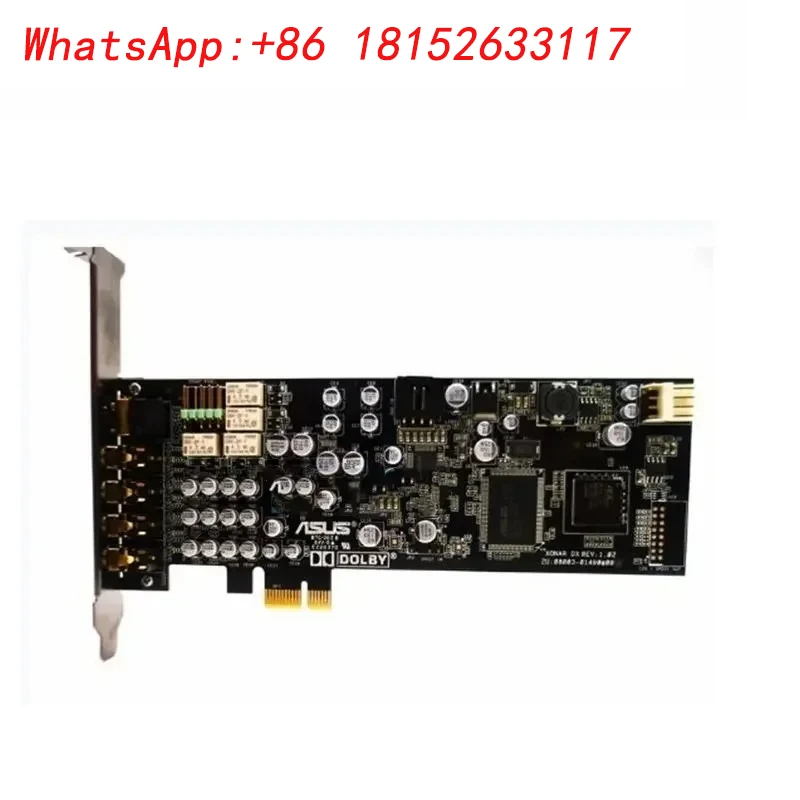 Getmycom الأصلي ل Xonar DX المدمج في 7.1 PCI-E نصف عالية DTS Dolby كارت الصوت المحيطي HIFI كارت الصوت مم