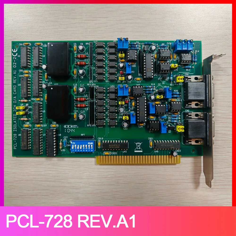 

Карта сбора данных 2-канальный изолированный аналоговый выход ISA PCL-728 REV.A1