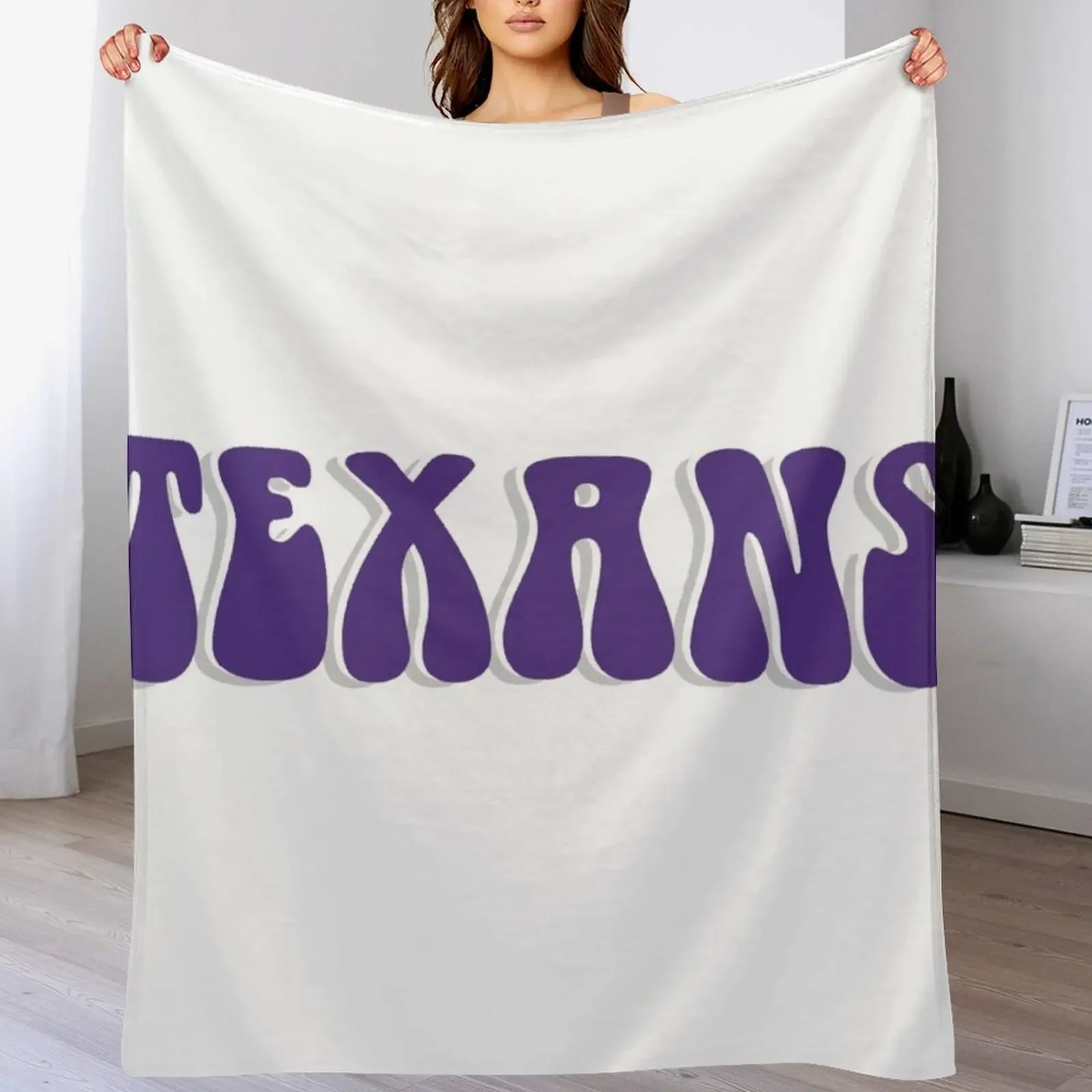 

Tarleton State University Texans Throw Blanket Warm Plush Fuzzy Blanket for Living Room