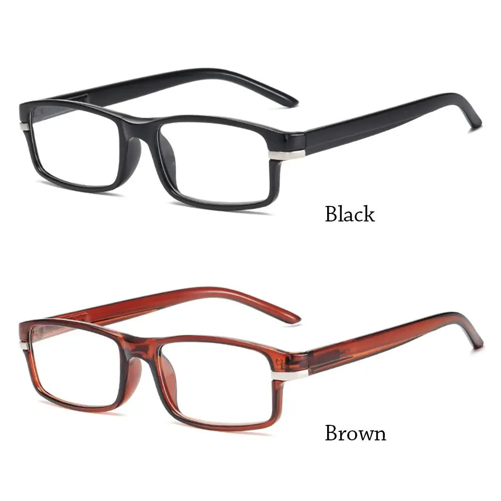 Blue Ray Blocking Anti-Blue Light Reading Glasses Ultralight Eye Protection Hyperopia Glasses PC Square Eyeglasses