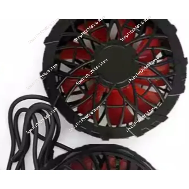 

Air conditioning suit, fan cooling suit, portable rechargeable battery cooling suit, welder fan suit