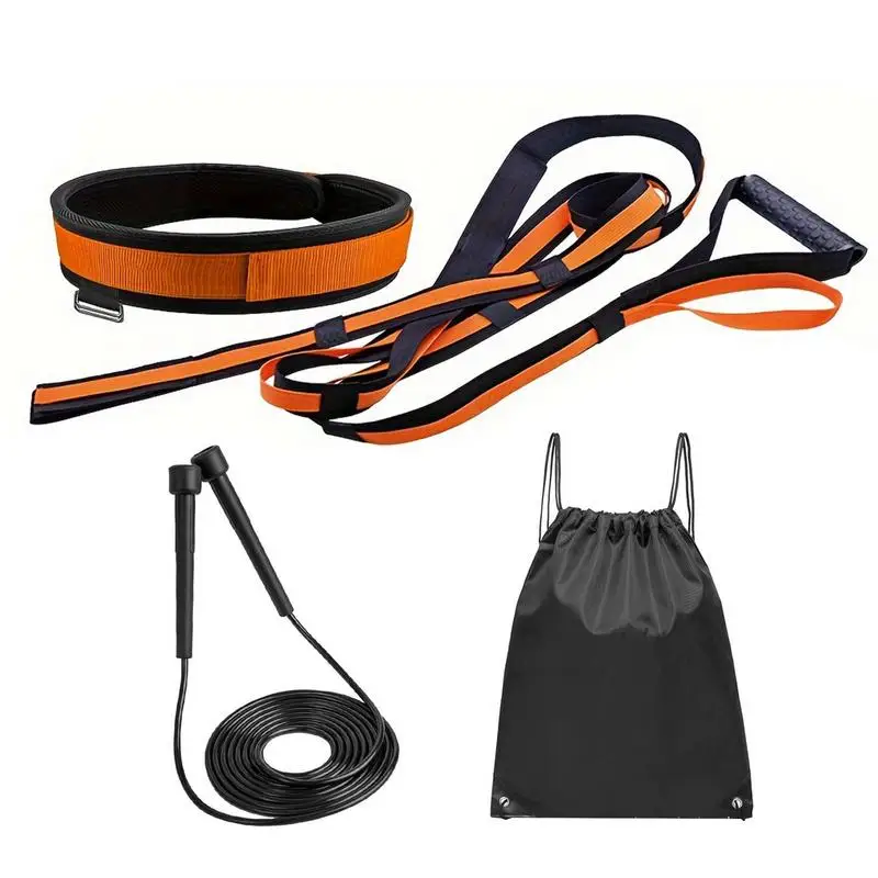 

Speed Agility Training Kit Speed Exercise Tension Ropes Kit Fitness Equipment With Multiple D-Ring Connections For Football