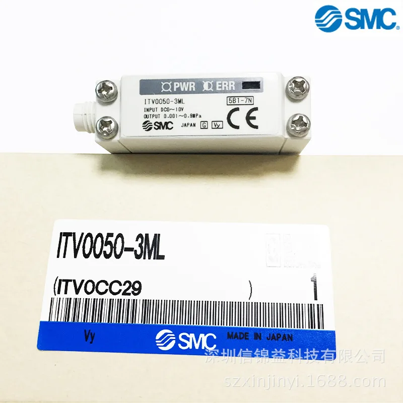 

2025 новый японский оригинальный оригинальный SMC-ITV0050-3ML пропорциональный клапан электромагнитный клапан цилиндр точечная поставка SMC
