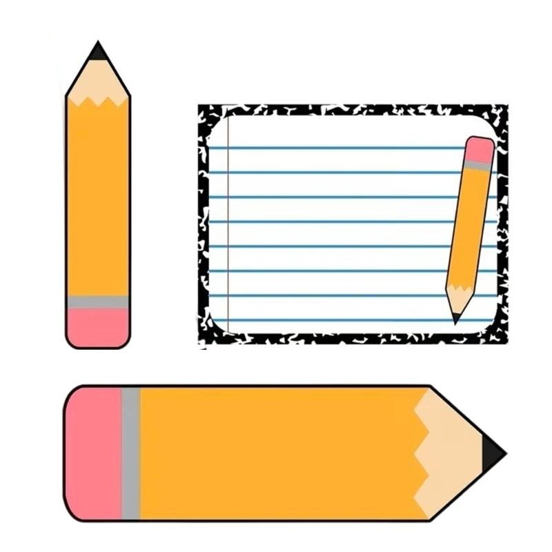 Dry Erases Board Set for Classroom Schedules, Offices and Home Use