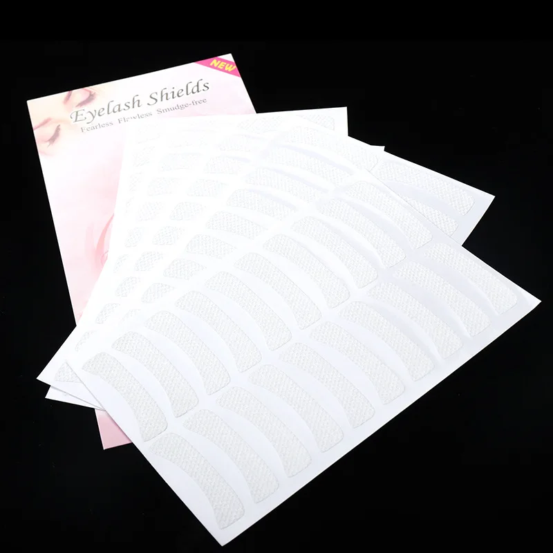 100Bags 5Pcs/bag Eyelash Extension Eye Patch Self-adhesive Sticker Eyelash Isolation Eye Patch Makeup Tools