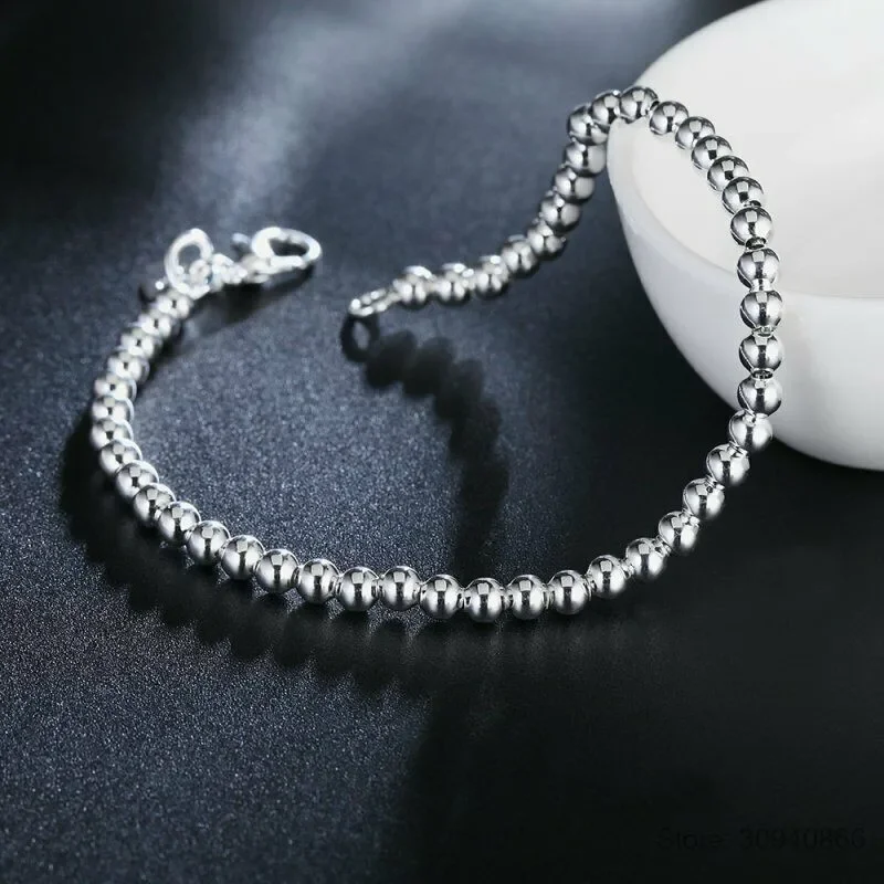Women's 925 Sterling Silver Charm Bracelet