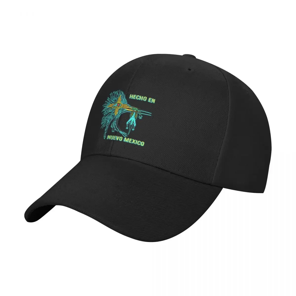 Hecho en Nuevo Mexico- turquoise Baseball Cap Sunhat Anime Hat Snapback Cap Men's Caps Women's