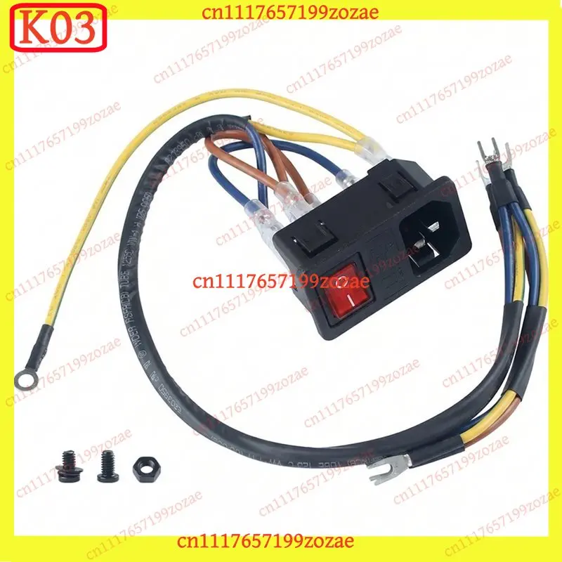k3 Power Switch Assembly Kit, Compatible for  Bambu Lab X1 X1C P1P P1S X1E 3D Printer Replacement Parts