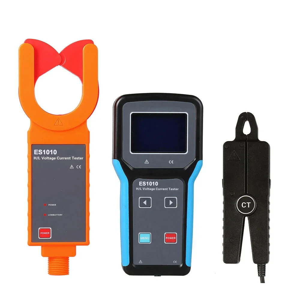 

ES1010 AC 0.0mA To 1200A Voltage Clamp 0.0mA To 20.00A Wireless Voltage Ratio Tester Meter with High / Low Clamp