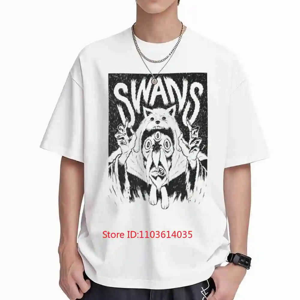Swans Band Short Sleeve Tee 100% Cotton T-Shirt