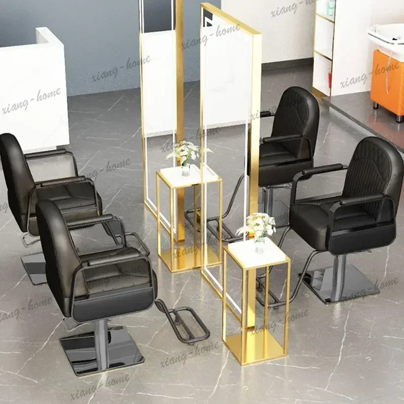 LJY Spa Commercial Barber Chair Tool Reclining Salon Chair Rotating Minimalist Sedia Parrucchieri Beauty Salon Furniture