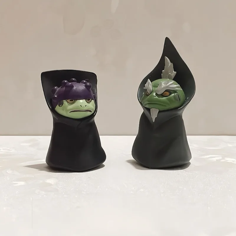 5,5 cm Whirlpool Naruto Nieśmiertelnik Figurki Anime Periferyjne Żaba Wróżka Model PVC Statua Ozdoba na Biurko Rękodzieło Prezent Zabawka dla Chłopca