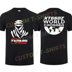 2024 Men T Shirt Casual Yamaha Super Tenere XT660Z Dakar Rally Logo T-shirt Graphic Oversized Comfortable Streetwear S-3XL Tee