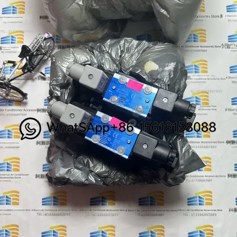 535E0122G06 Industrial Refrigerated Four Way Valve Kit Solenoid Control Block Assembly 240V HVAC Replacement Parts for