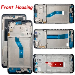 Front Housing LCD Display Frame For Xiaomi Redmi Note 11 Pro 5G 2201116SG Housing Middle Frame Bezel Plate Cover