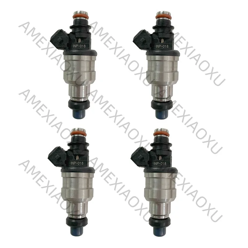 

4Pcs INP-018 INP 018 MD186379 INP018 MDL450 Fuel Injector Nozzle Fit For MITSUBISHI ECLIPSE TURBO 1990-1999 AMEXIAOXU
