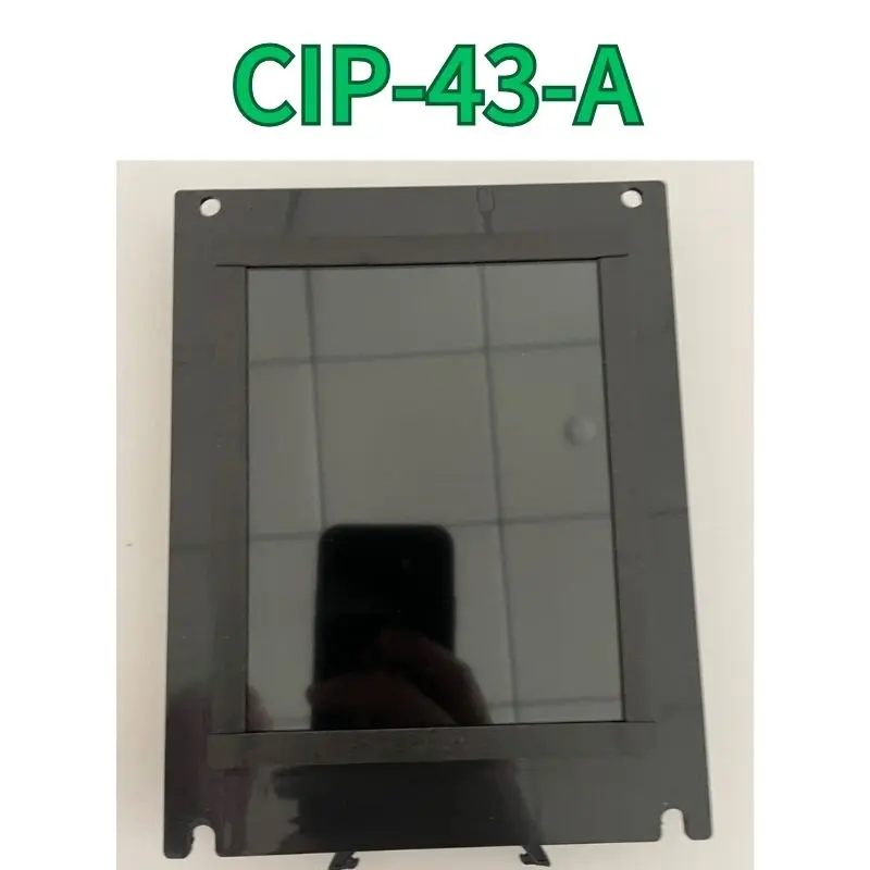 second-hand 6.4 inch monochrome LCD display CIP-43-A C0118766-A in elevator car test OK Fast Shipping