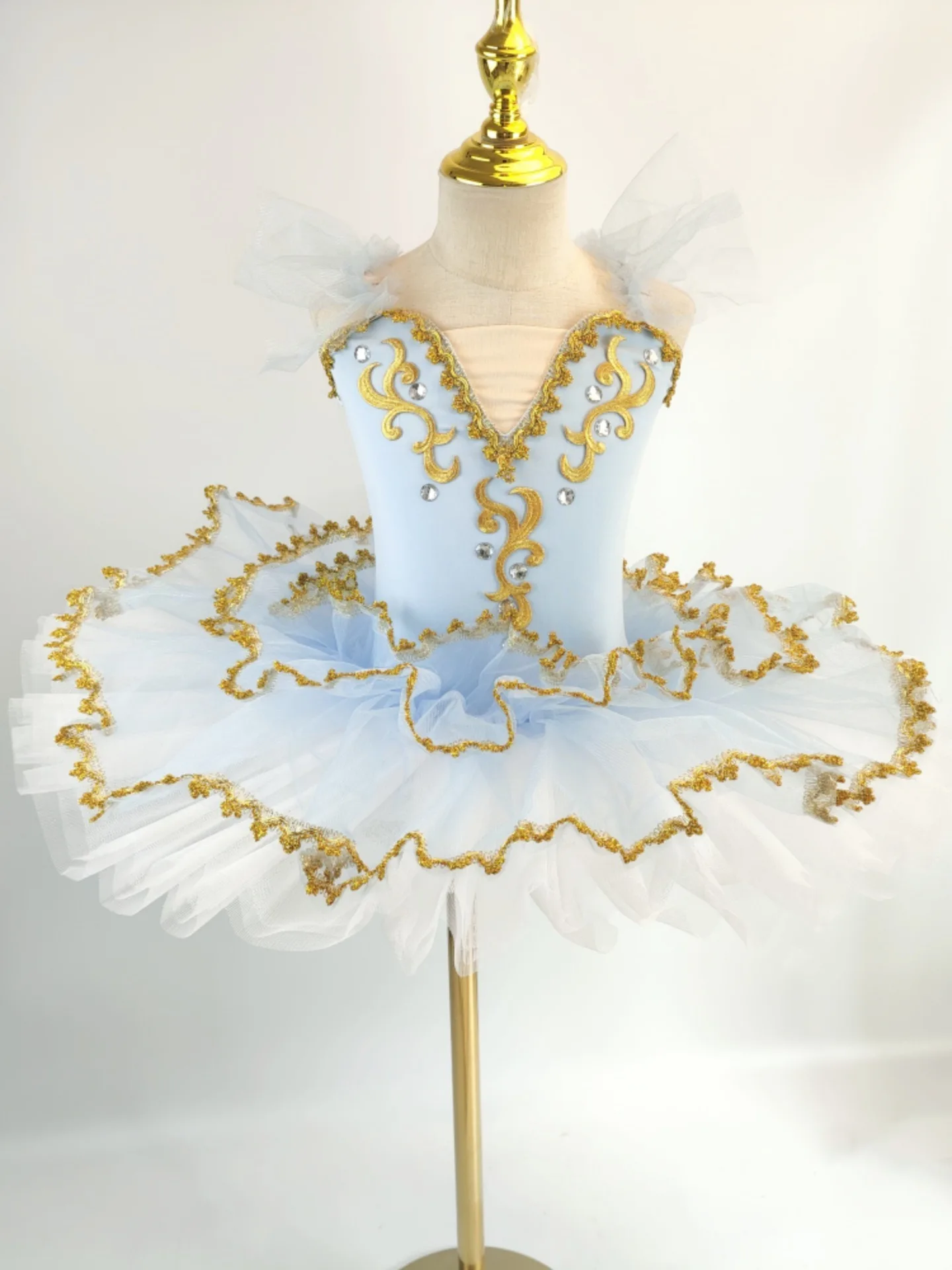 ชุดบัลเล่ต์เด็ก, ชุดการแสดงหงส์น้อย, ชุดเต้นรำ, เสื้อผ้าการแสดงบนเวทีสำหรับเด็กหญิง