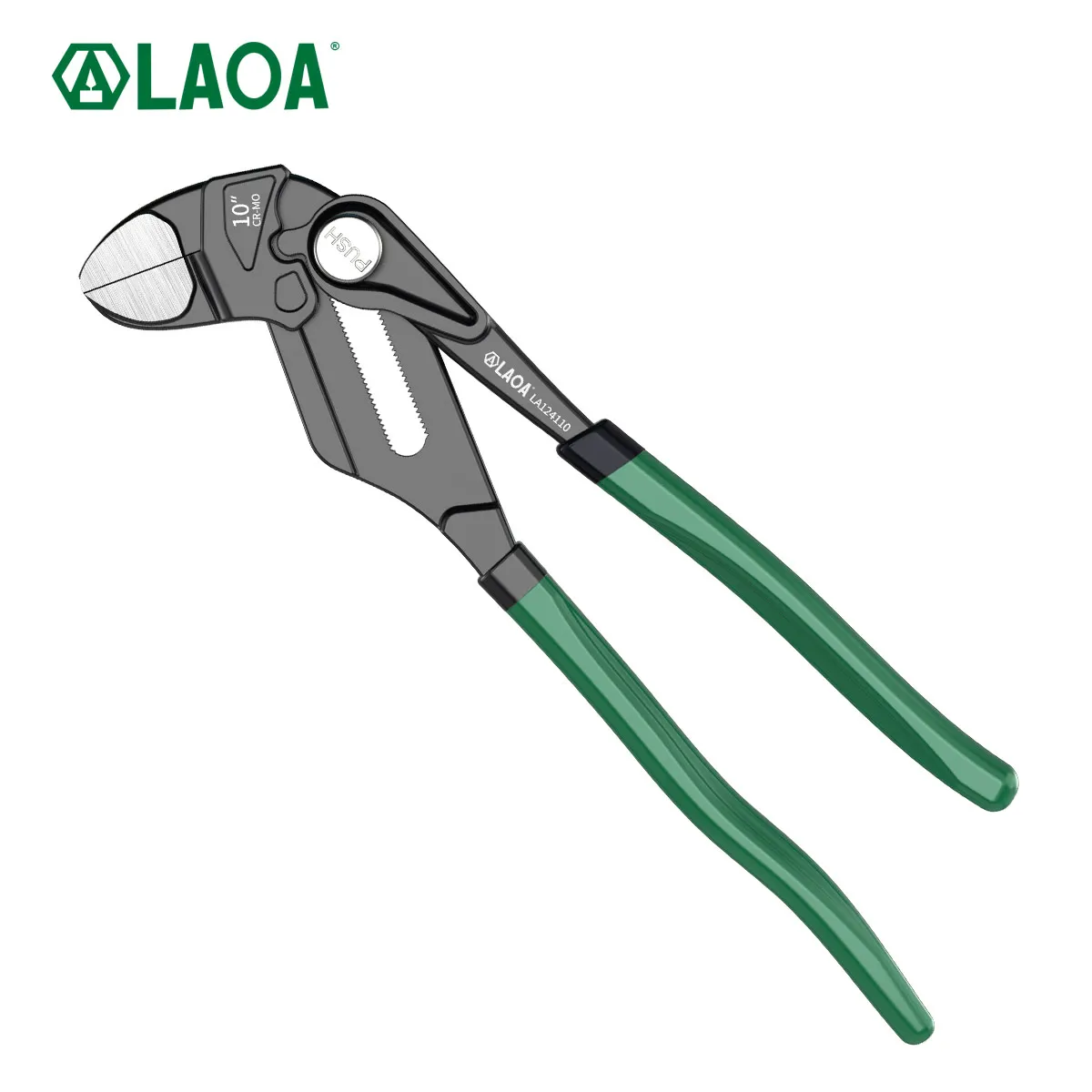 LAOA Quick Pliers Large Opening Adjustable Wrench Water Pipe Pliers Universal Wrench Strong Pliers Sturdy Tool