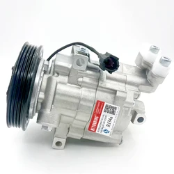 For Nissan MARCH III MICRA K12 16V NOTE E11 1.4 1.6 ac compressor 92600AX80A 92600AX80B 92600AX800 92600AX84B DKV08