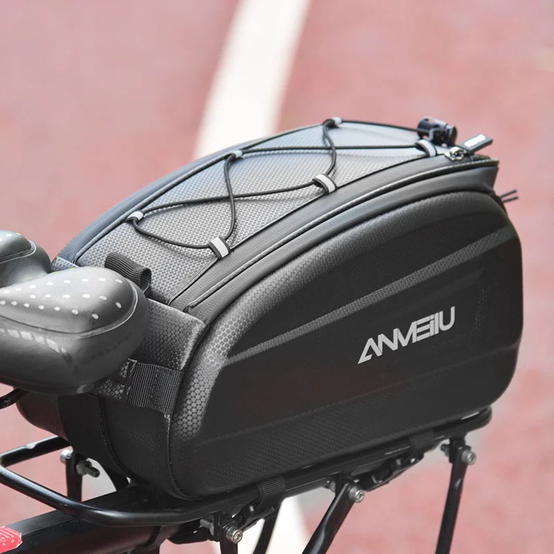 

Водонепроницаемая задняя грузовая сумка большой емкости для хранения электрического велосипеда, седельная сумка для горного дорожного велосипеда, дорожная сумка для багажа на велосипеде