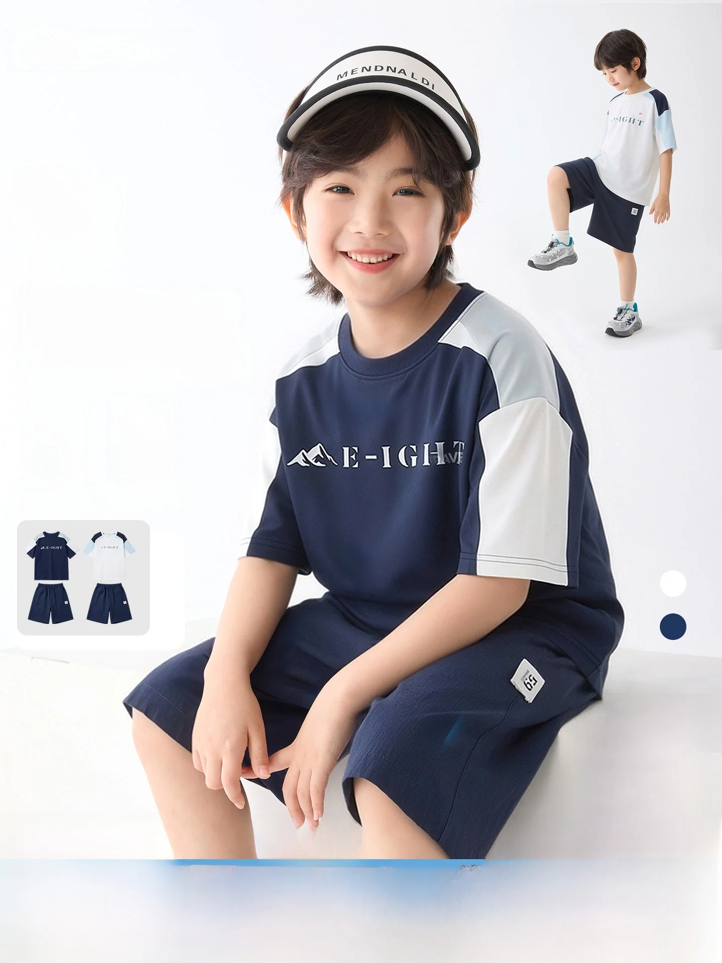 cool-sensation-thin-sporty-two-piece-set-for-boys-summer-breathable-quick-dry-moisture-wicking-short-sleeve-shorts-outfit