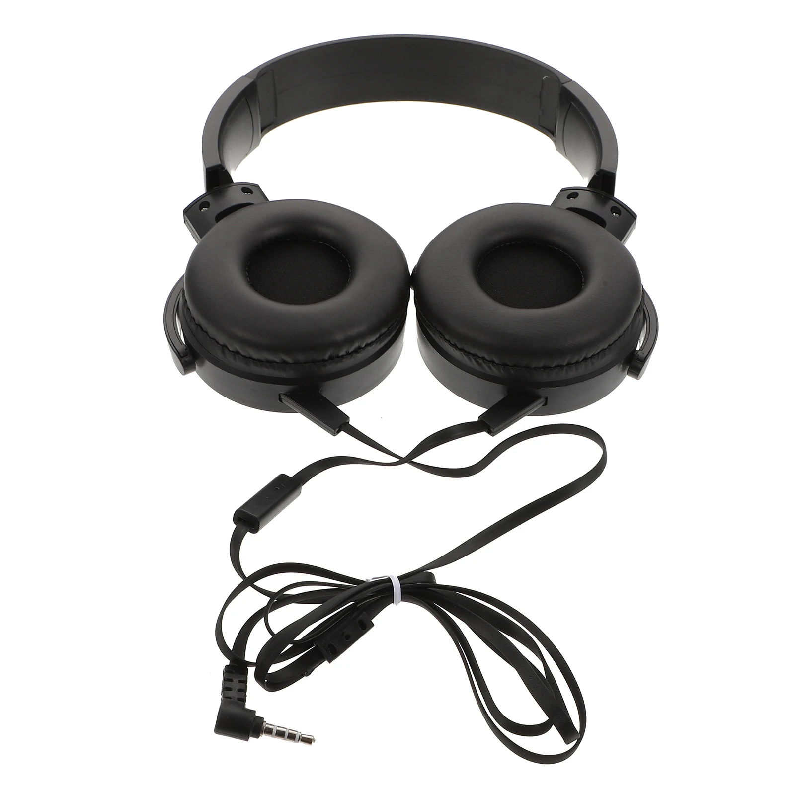 

1pc Head-Mounted Headset Desktop Computer Headphone Stereo Music Headphone Comfortable Soft Material Stylish Design Perfect For