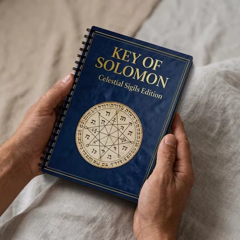 Key Of Solomon Celestial Sigils Edition Book Solomon's Seal Manual
