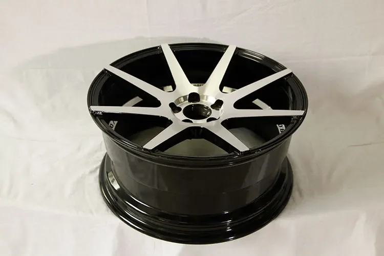 Custom 18-19 Inch Aluminum Racing Car Wheels Cast Wheel Hub with 5 Holes Compatible with Tenth Generation Accord