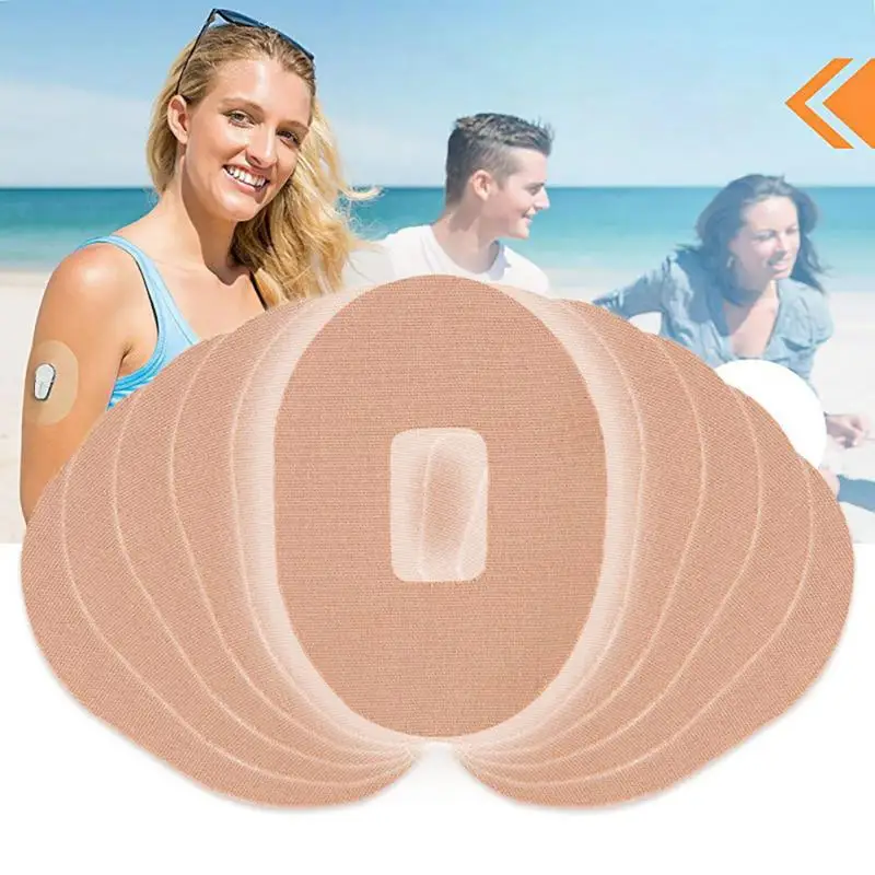 30x Waterproof Sensor Patch Self-Adhesive Sticker Face Body Breathable Sweat-Absorbing Sports Patch Cover Overpatch Drop ship