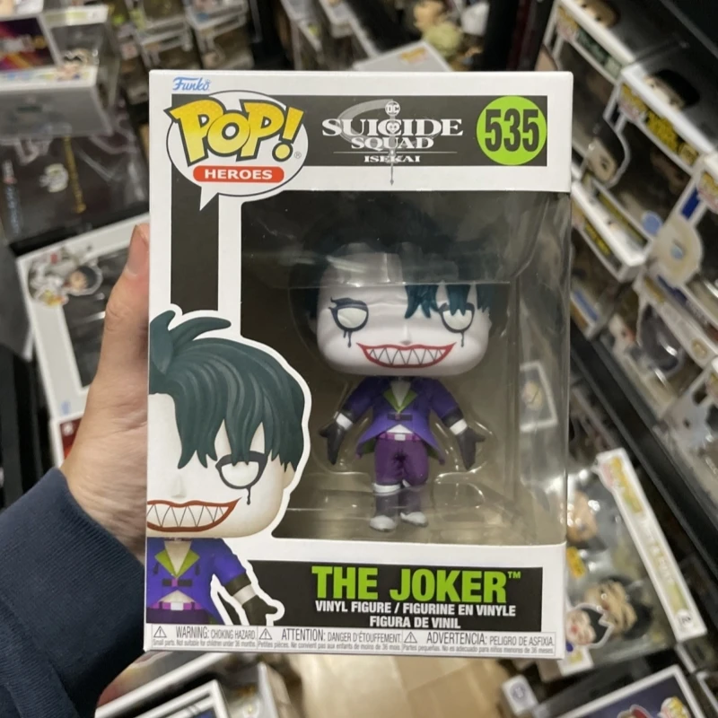 Funko Pop! The Joker 544 Limited Chase DC Heroes Suicide Squad Isekai Vinyl Figure Anime Collectible Model Desktop Decor Gift - view 6