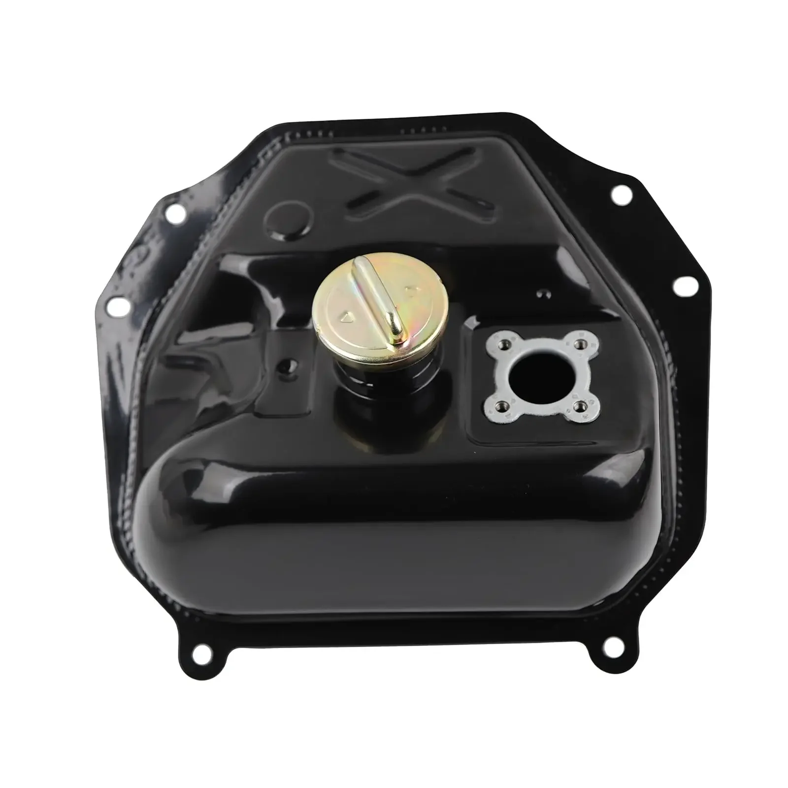 Motorcycle Gas Fuel Tank Come with Gas Cap in Carbon Steel Material Comaptible with Yamaha Zuma BWS 1TH Generation 2008-2011