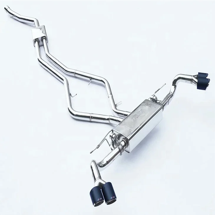 High Perfomance Cende Valvetronic Exhaust Downpipe for BMW X6 L6