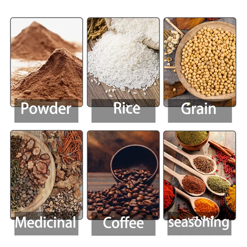1-200 جرام السيارات الفولاذ المقاوم للصدأ آلة تعبئة مسحوق الحبيبات ماكينة وزن أوتوماتيكية آلة تعبئة الحبوب لبذور حبوب الشاي
