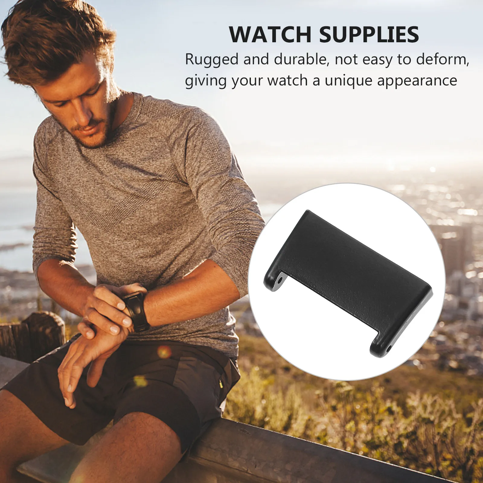 2Pcs Metal Watchband Connector - Watch Band Connector recension och pris