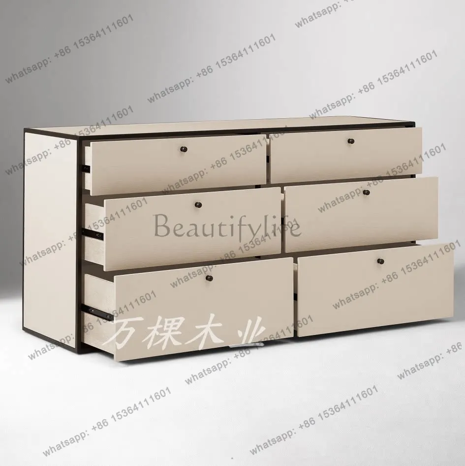Factory direct sales. Customized solid wood bedside locker bedside dresser TV cabinet