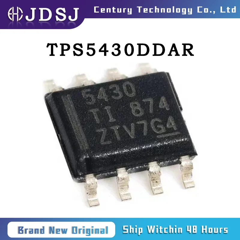 

5PCS/10PCS/50PCS/100PCS TPS5430DDAR IC REG BUCK ADJ 3A 8SOPWR Brand New Original IC Chip